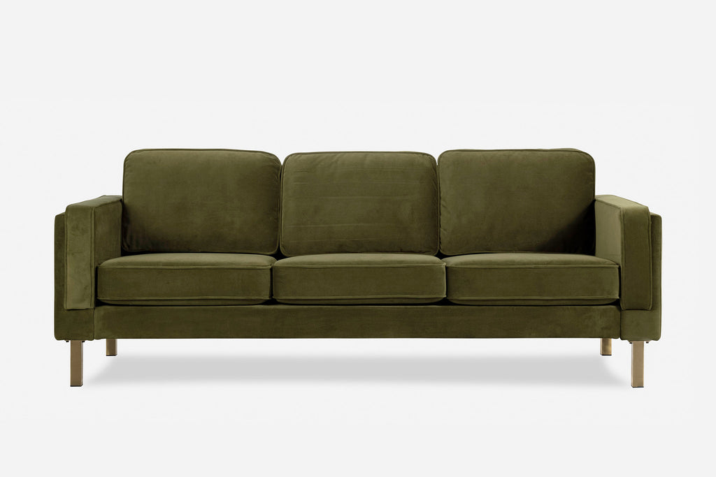 Olive Velvet / Gold