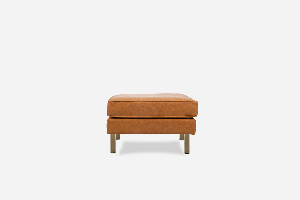 Distressed Vegan Leather / Gold