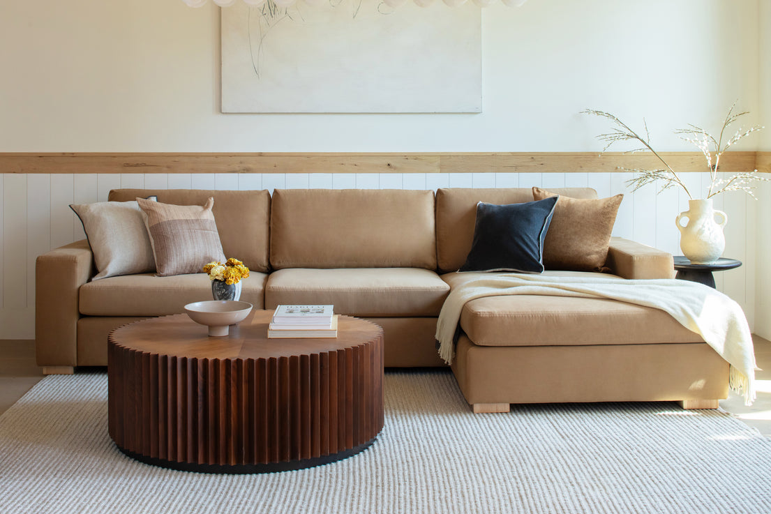 Sectional and chaise sales