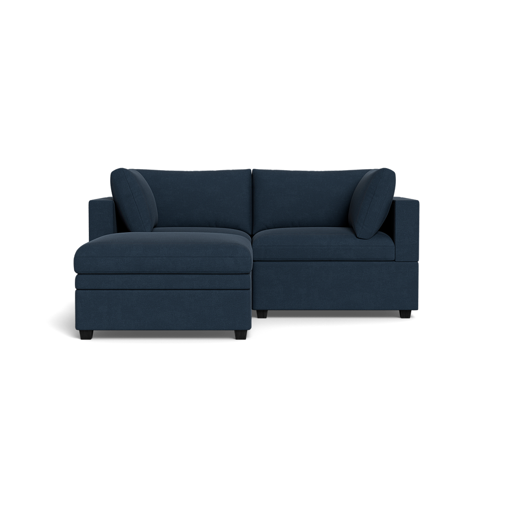Albany Park, Kova Modern Sofa + Ottoman - Cloud-Soft Comfort Albany Park, Kova Modern Sofa + Ottoman - Cloud-Soft Comfort