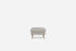 Bouclé gold | Park Ottoman shown in Bouclé with gold legs