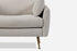 Bouclé Gold | Park Armchair shown in Bouclé with gold legs