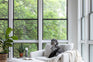 Quartz Bouclé gold | Park Armchair shown in Quartz Bouclé with gold legs