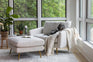 Quartz Bouclé gold | Park Armchair shown in Quartz Bouclé with gold legs