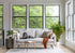 Bouclé black | Park Sofa shown in Bouclé with black legs