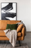 Distressed Vegan Leather Black Left Facing | Park Sectional Sofa shown in Distressed Vegan Leather with black legs Left Facing