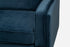 blue velvet gold | Albany Armchair shown in blue velvet with gold legs