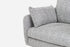 grey fabric gold | Park Armchair shown in grey fabric with gold legs