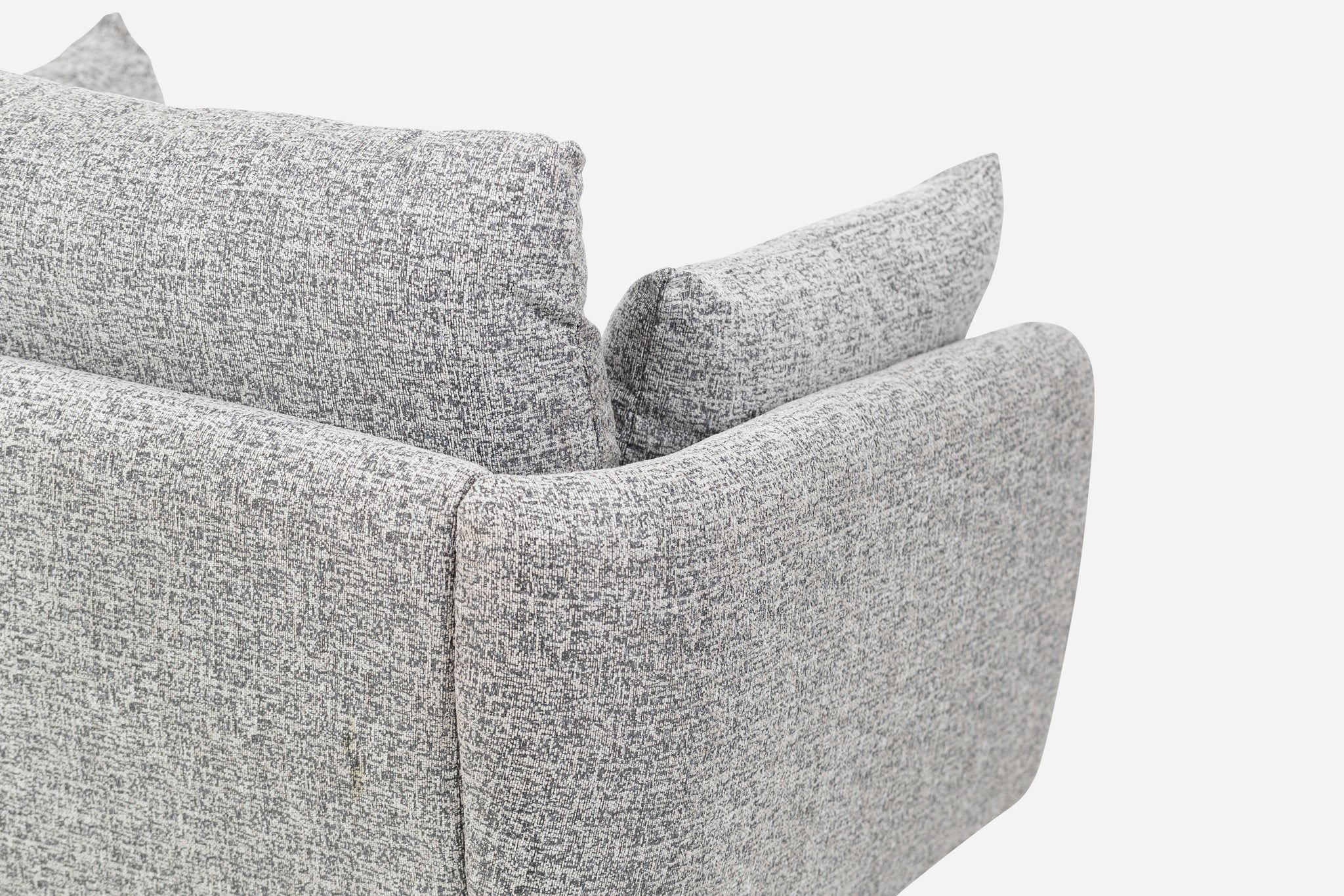 Park Armchair - Velvet and Vegan Leather Deep Armchair | Albany Park